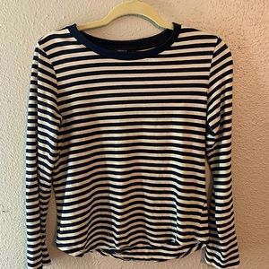 Chic Forever 21 long sleeve (navy and white)